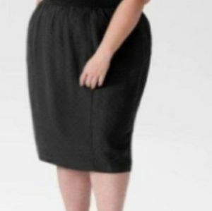 Universal Standard Clip Dot Skirt XS (10/12) Black